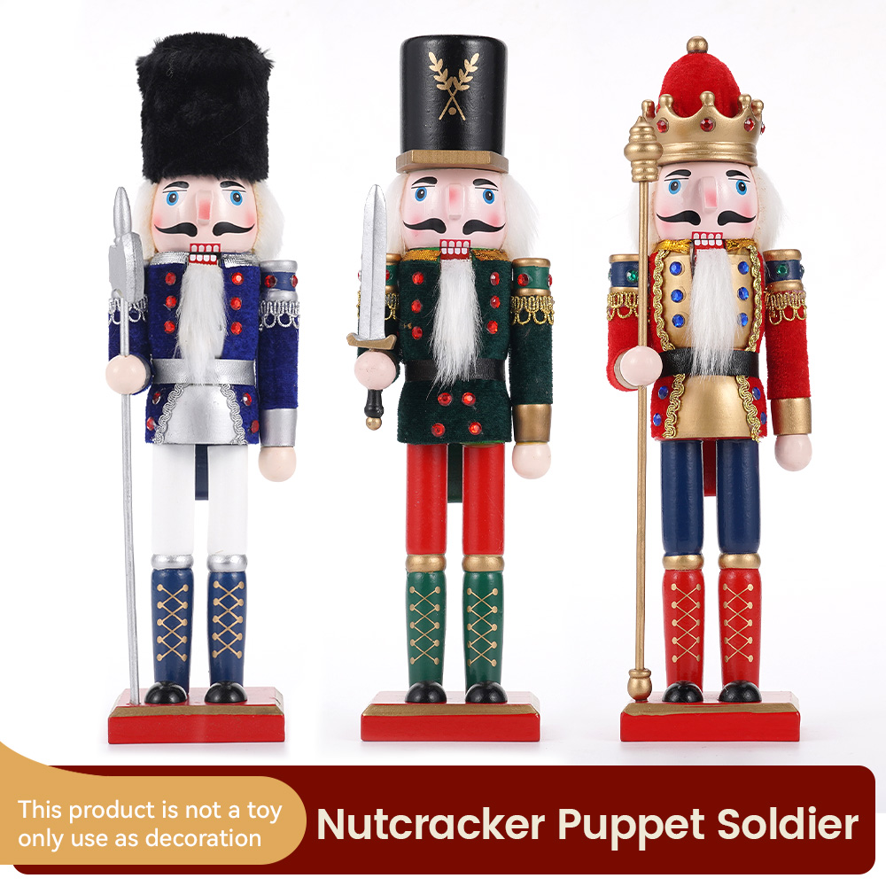 Nutcracker Figurine - 크리스마스 나무 호두까기 인형 장식 군인