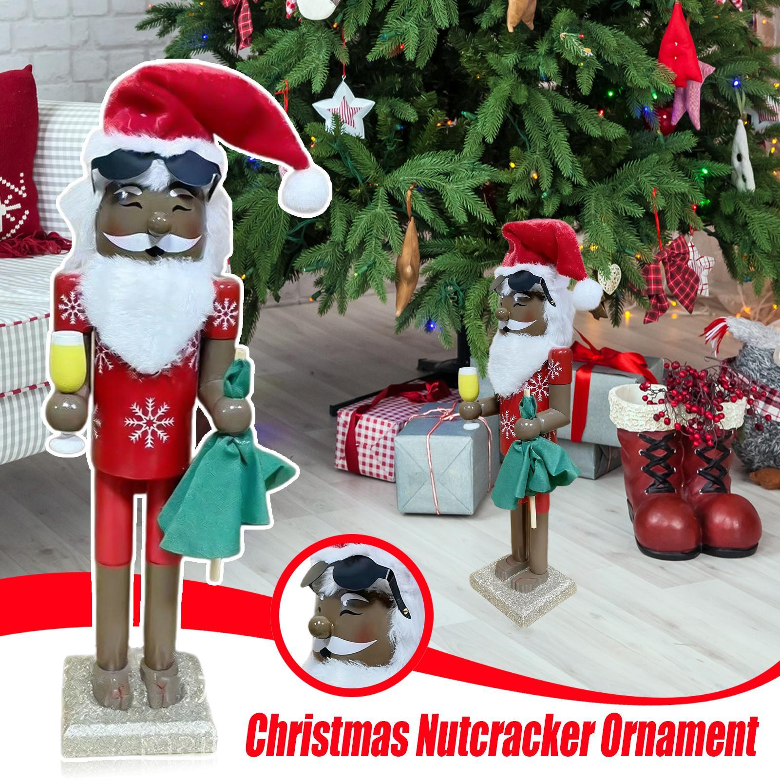 너트크래커 장식품 크리스마스 아프리카 산타 수집품 너트 - Nutcracker Figurine 리뷰 및 가격