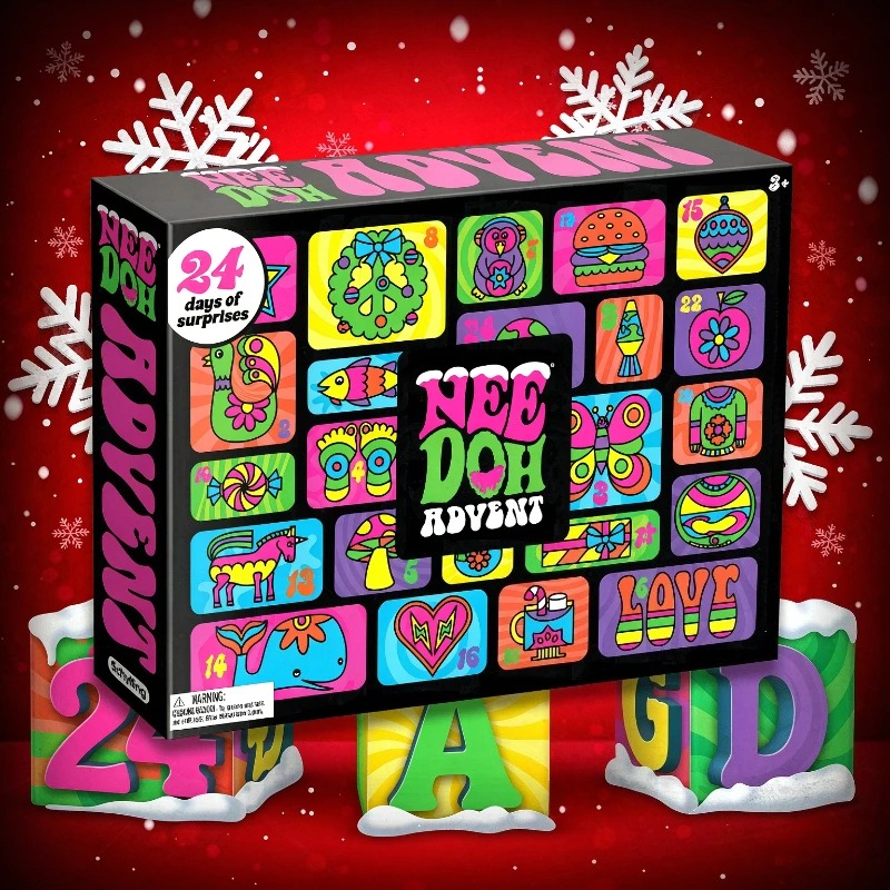 2026년 NeeDoh 어드벤트 캘린더, 3D PVC  - Advent Calendar Gift 리뷰 및 가격