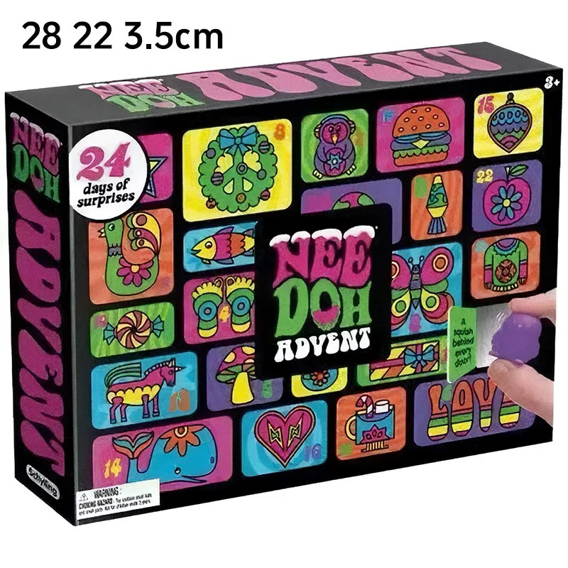 2026년 NeeDoh 어드벤트 캘린더, 3D PVC  - Advent Calendar Gift 리뷰 및 가격