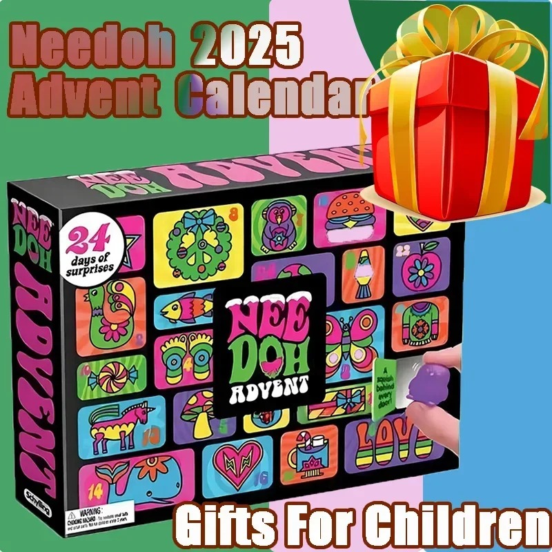 2026년 NeeDoh 어드벤트 캘린더, 3D PVC  - Advent Calendar Gift 리뷰 및 가격