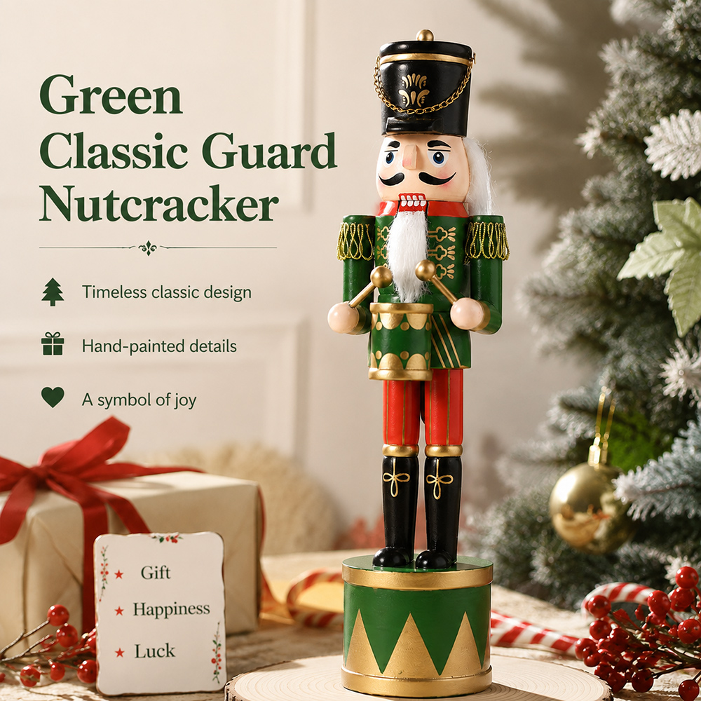 36CM 크리스마스 호두까기 인형 새로운 스타일의 나무 - Nutcracker Figurine 리뷰 및 가격