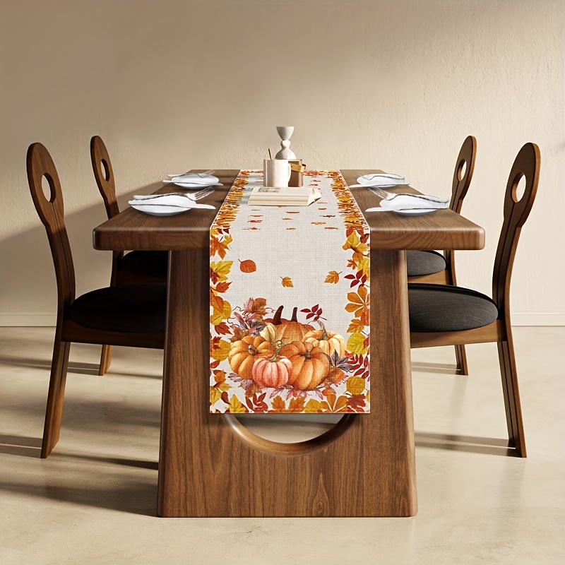 추수감사절 및 할로윈 테이블 러너 1개 - 가을 수확  - Christmas Table Runner 리뷰 및 가격