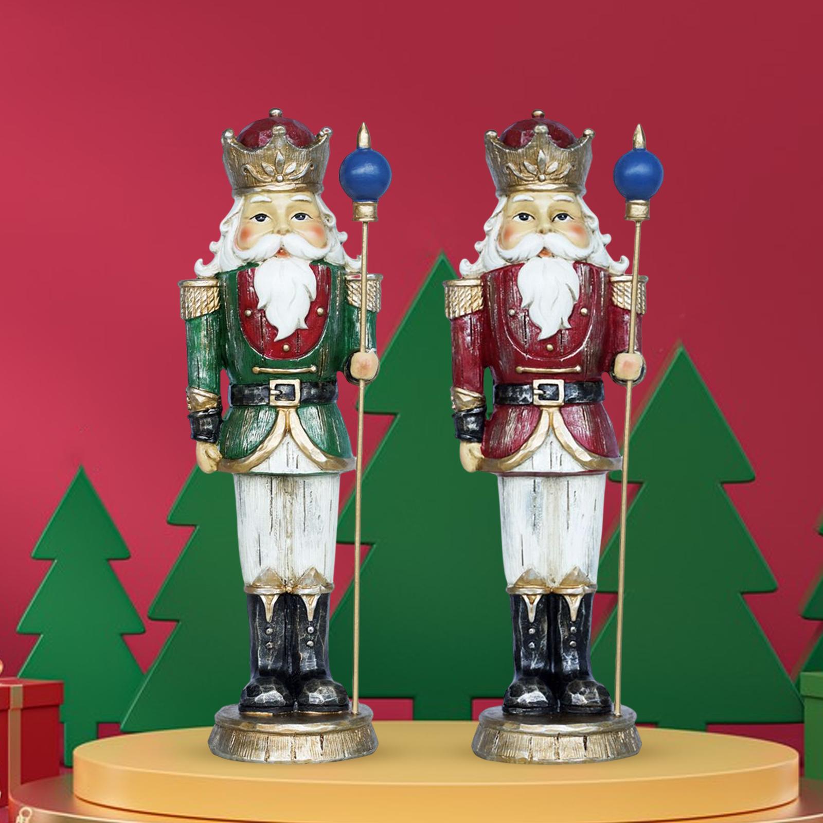 10 인치 수지 크리스마스 호두 까기 인형 군인 선물  - Nutcracker Figurine 리뷰 및 가격