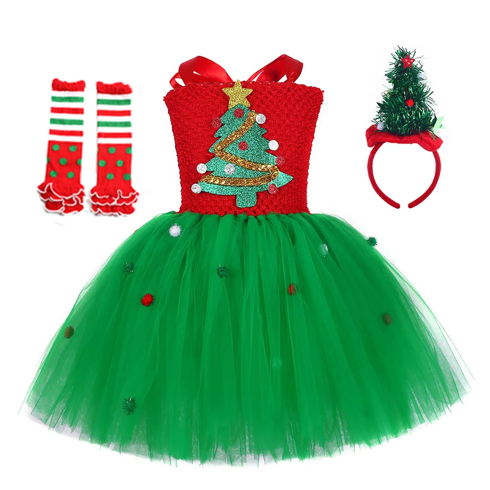 크리스마스 어린이 튜튜 드레스 순록 산타 엘프 의상 휴 - Elf Costume Christmas 리뷰 및 가격