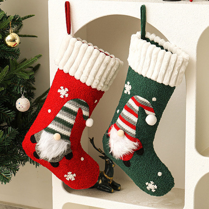 새로운 플러시 크리스마스 스토킹 장식품, 크리스마스 선 - Christmas Stocking Hanging 리뷰 및 가격